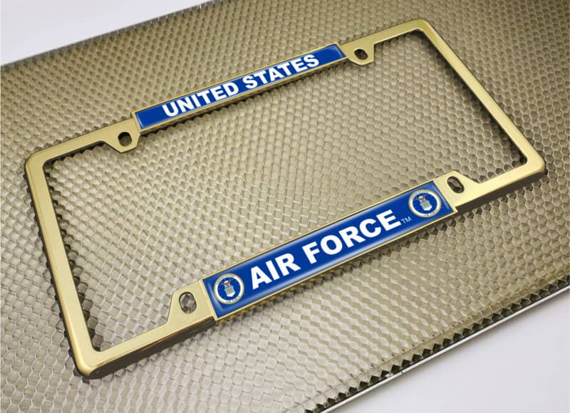 U.S. Air Force - Car Metal License Plate Frame